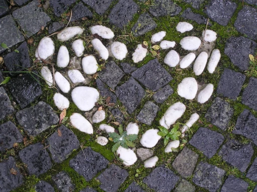 Herz aus Steinen