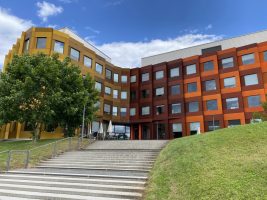 Gießen: Gebäudeteil des Biomedizinischen Forschungszentrums Seltersberg