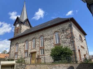 Wölfersheim-Melbach: evangelische Kirche, Große Gasse 31