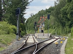 Usingen-Wilhelmsdorf: Haltepunkt der Taunusbahn